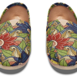 FLORAL PATTERN Tomu Canvas Shoes