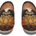 LOTUS ELEPHANT GOLD Tomu Canvas Shoes