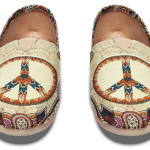 PEACE MANDALA LIGHT Tomu Canvas Shoes